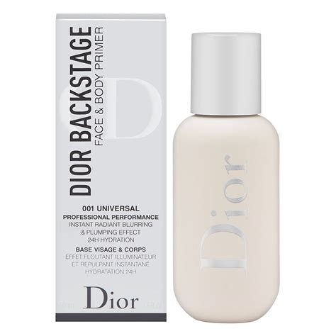 dior backstage face and body primer|Dior Backstage universal 001.